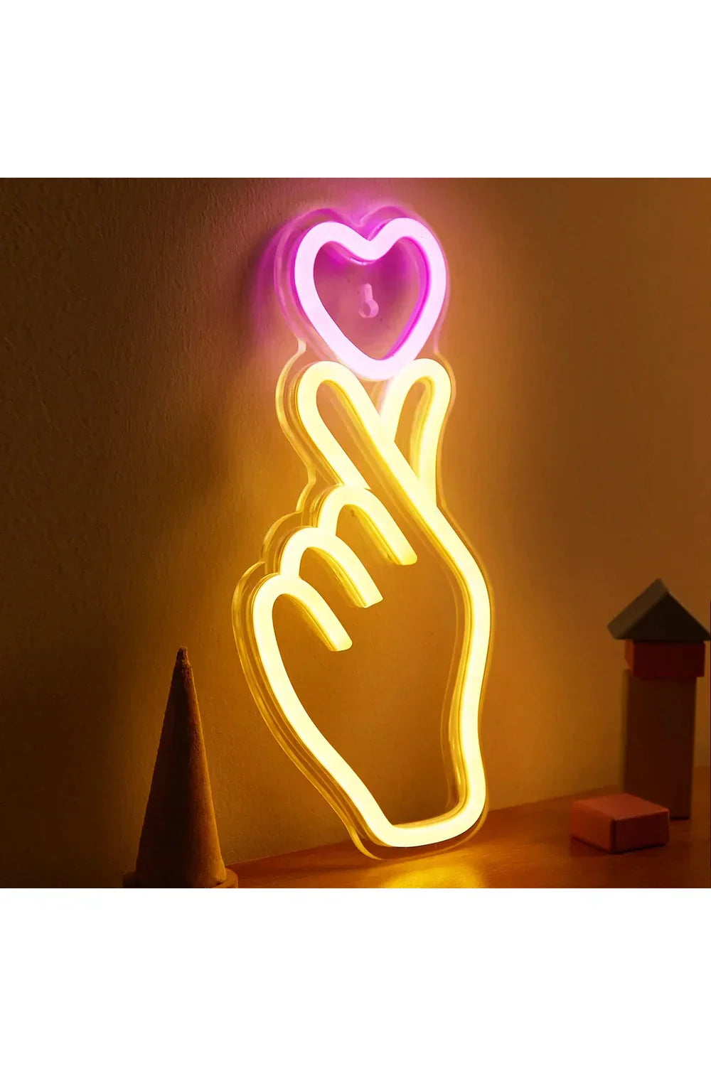 Love Shape LED Neon Sign