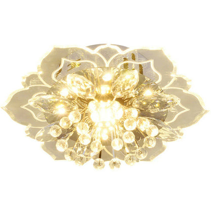 Bright LED Crystal Pendant Light Fixture