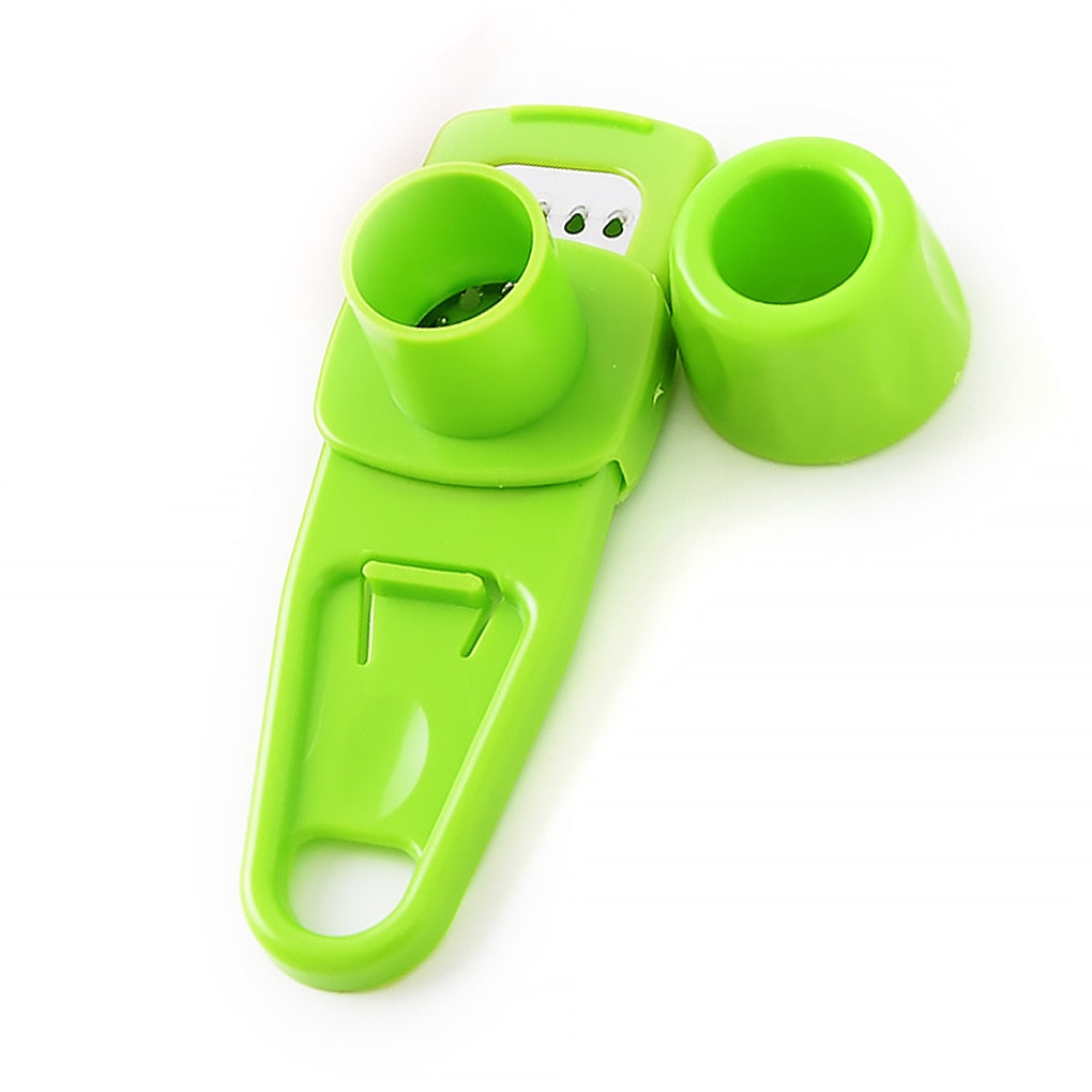Easy Garlic Crusher & Press Stainless Steel Masher