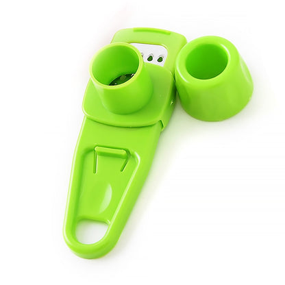 Easy Garlic Crusher & Press Stainless Steel Masher