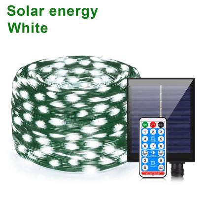 Outdoor Solar Fairy Lights 100M Waterproof Extra Bright LEDs