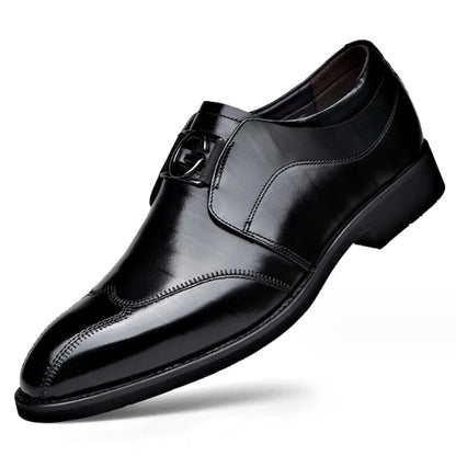 Classic Mens Leather Oxford Dress Shoes