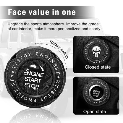 Premium Protective Car Button Cover Accessory