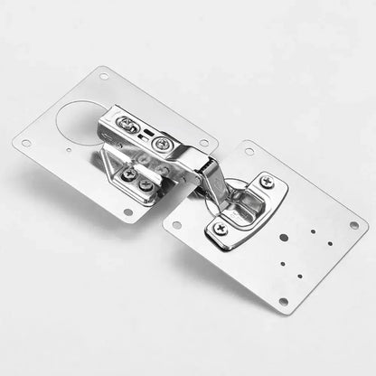 Easy Fit Hinge Repair Plates Kit with Screws