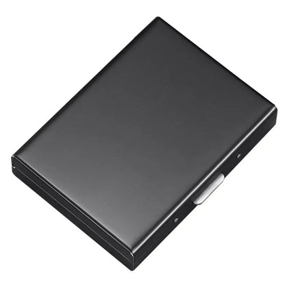 Thin Metal Card Wallet with RFID Protection