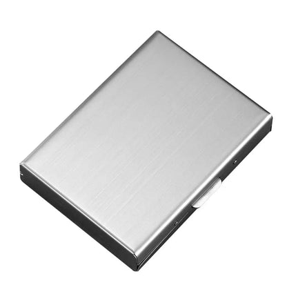 Thin Metal Card Wallet with RFID Protection