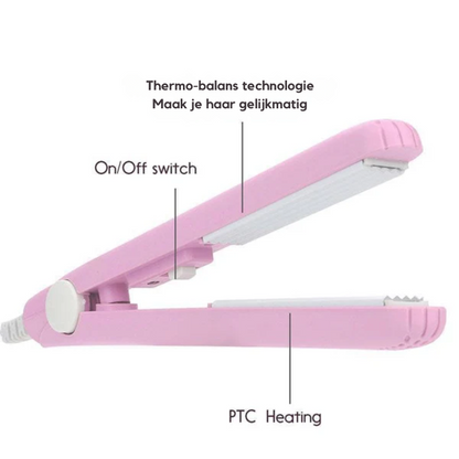 Compact Bella Mini Curler for Fast Styling