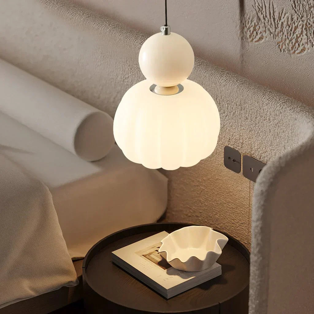 Elegant Glass Drop Ceiling Lamp
