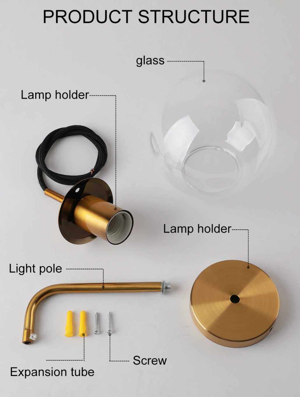Chic Pendant Wall Lamp