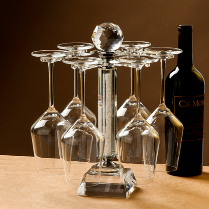 Luxury 360 Degree Wine Glass Rack