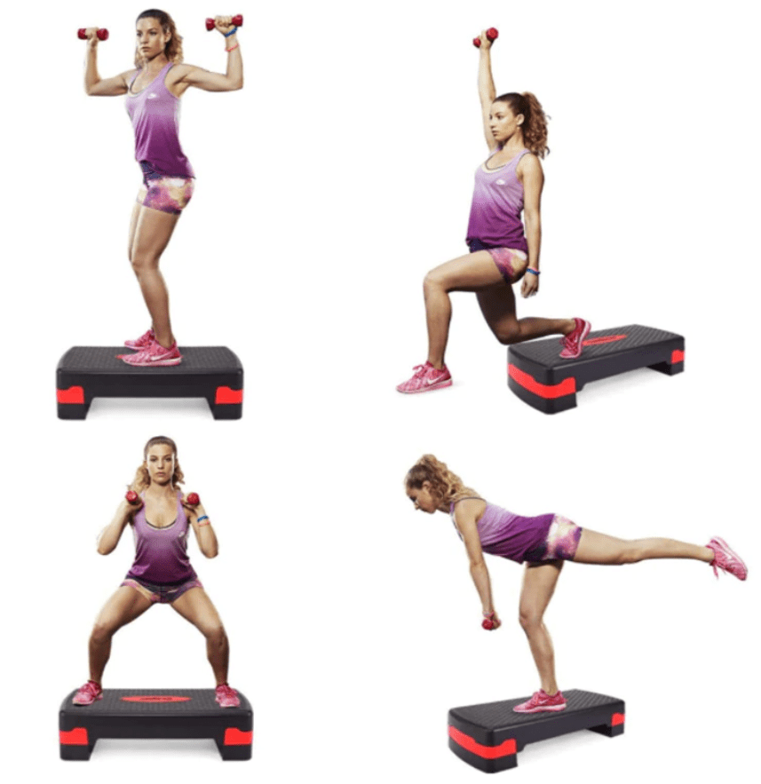 Compact Home Exercise Stepper for Fitness Workouts