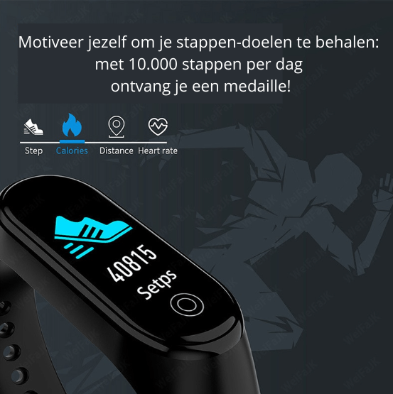 Smart Bluetooth Fitness Watch Tracker