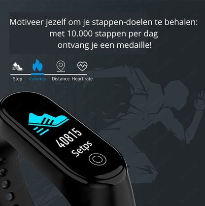 Smart Bluetooth Fitness Watch Tracker