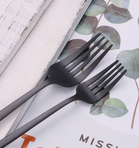 Premium Metal Silverware Set for Home Dining