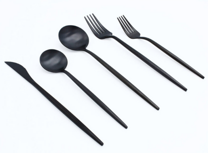 Premium Metal Silverware Set for Home Dining