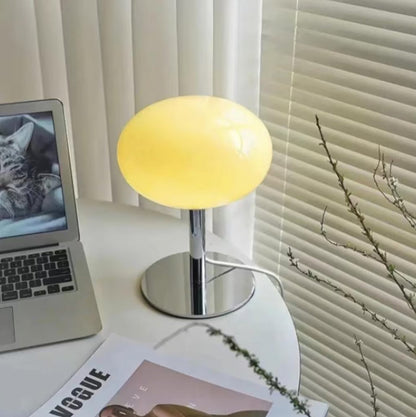Soft Warm Beige Table Lamp for Home Lighting