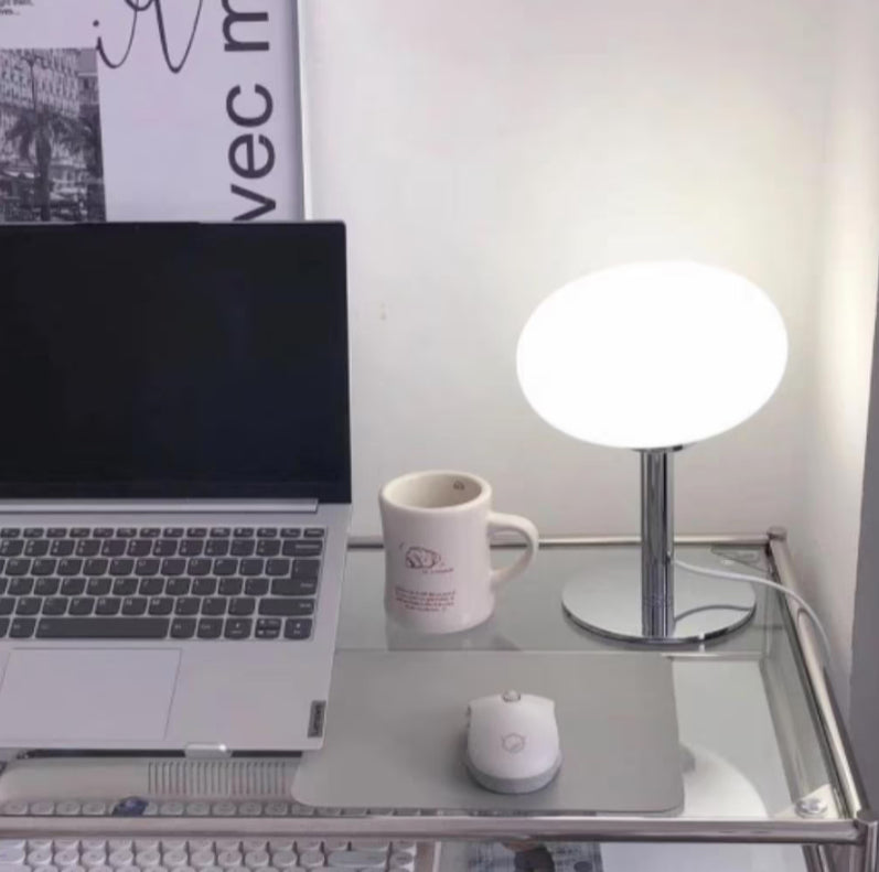 Soft Warm Beige Table Lamp for Home Lighting