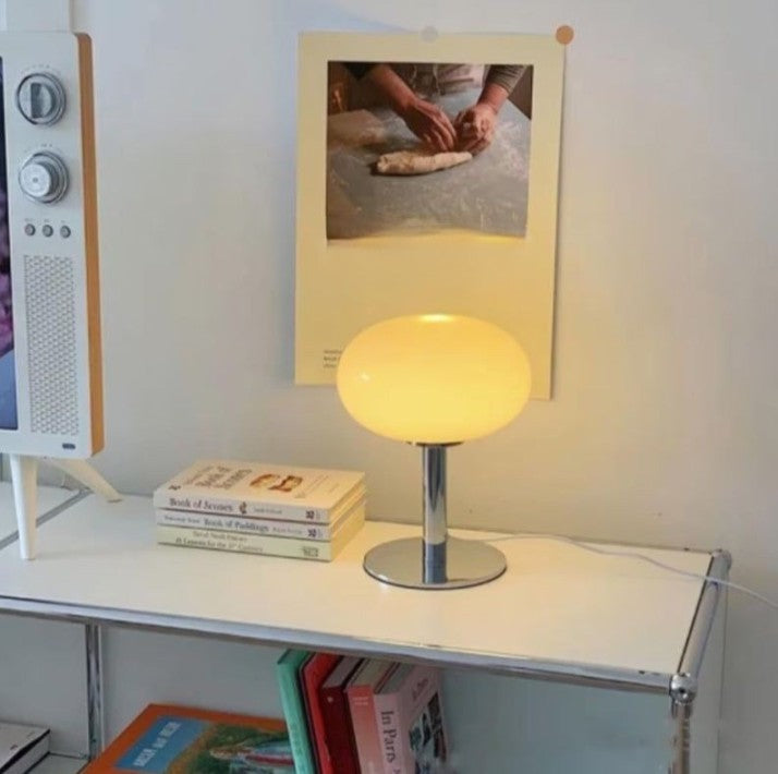 Soft Warm Beige Table Lamp for Home Lighting