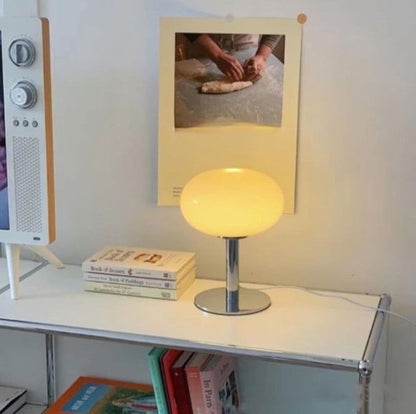 Soft Warm Beige Table Lamp for Home Lighting