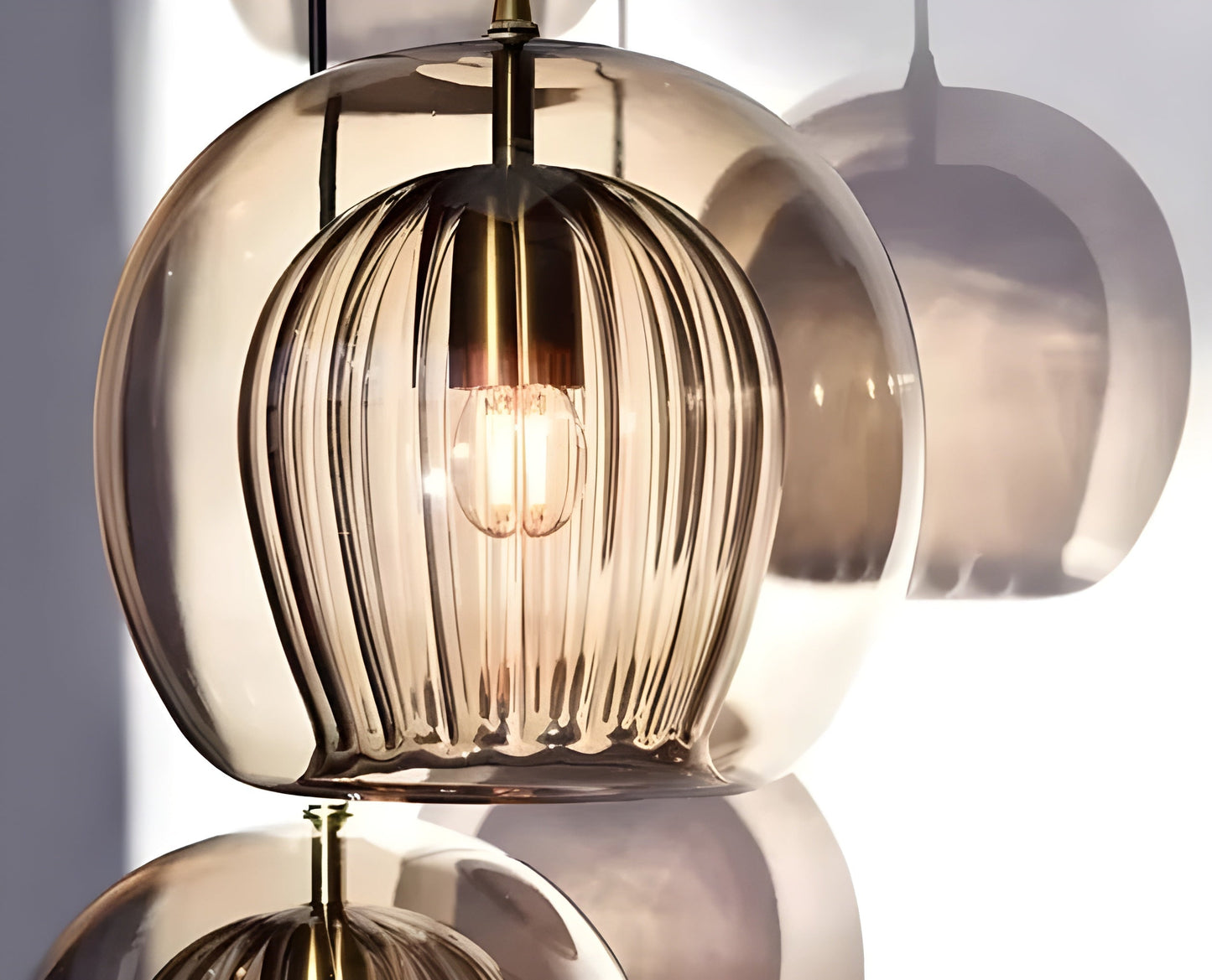 Elegant Glass Drop Pendant Lamp