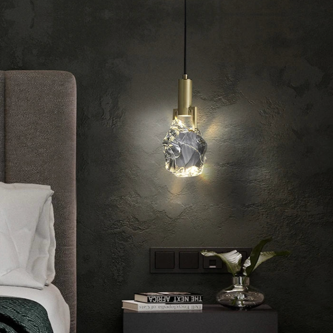 Stylish Crystal Drop Pendant Ceiling Light