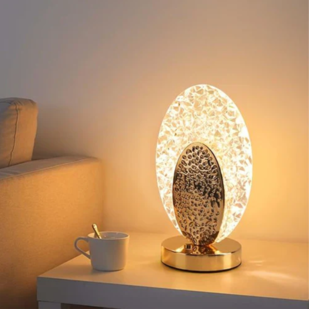 Colorful Peacock Style Table Lamp