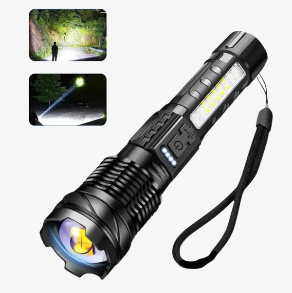 Bright Tactical LED Torch - 5000 Lumens - Cofik