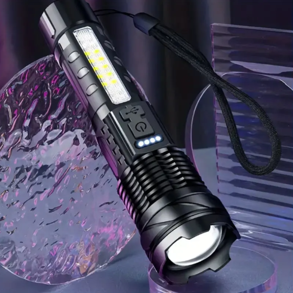 Bright Tactical LED Torch - 5000 Lumens