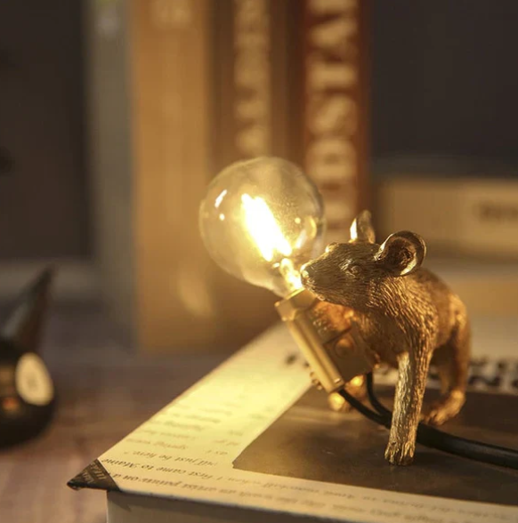 Contemporary Desk Mouse Lamp