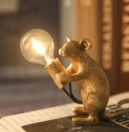 Contemporary Desk Mouse Lamp