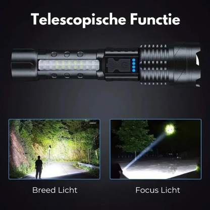 Bright Tactical LED Torch - 5000 Lumens