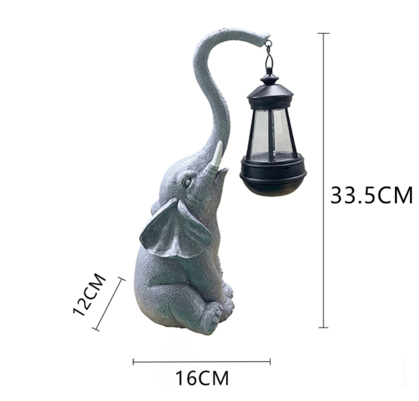Colorful Outdoor Solar Powered Animal Lamp
