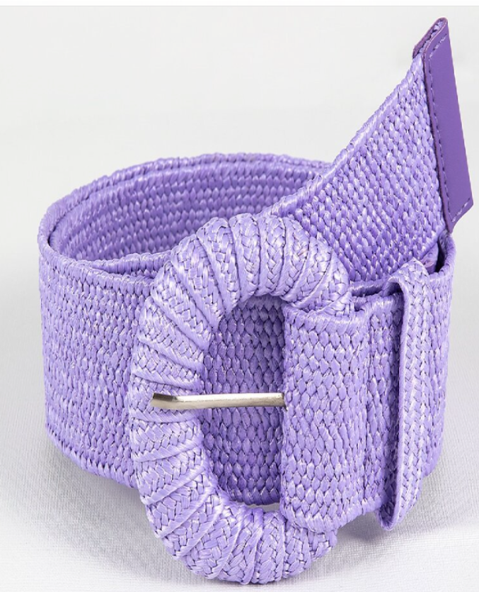 Bohemian Woven Waist Belt for Women - Adjustable Buckle