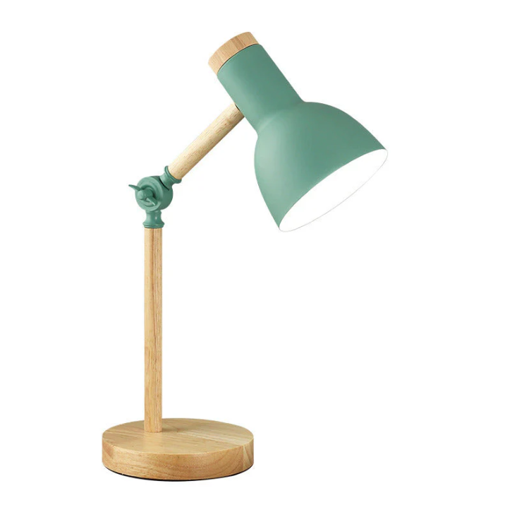 Rustic Wooden Desk Lamp Noxord