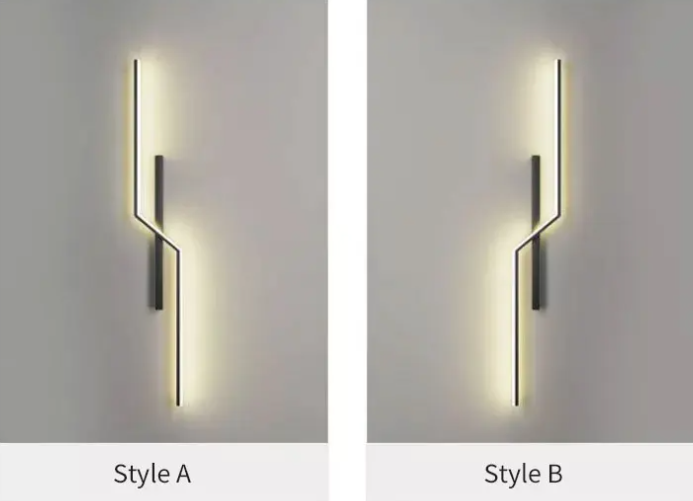 Slim LED Contemporary Wall Light Fixture