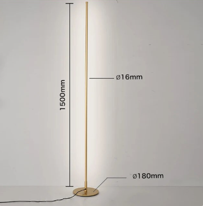 Elegant Slim Floor Lamp – Contemporary Home Light