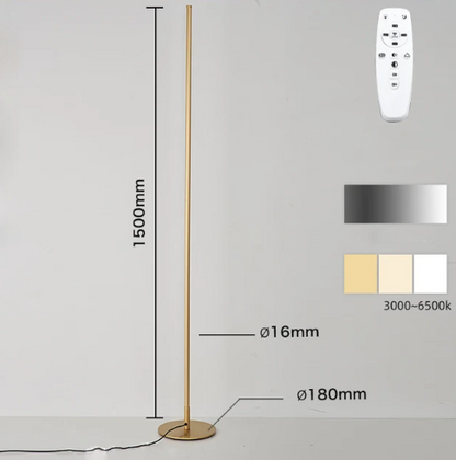 Elegant Slim Floor Lamp – Contemporary Home Light