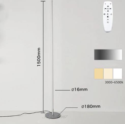 Elegant Slim Floor Lamp – Contemporary Home Light