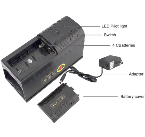 Fast Action Electronic Mouse Catcher
