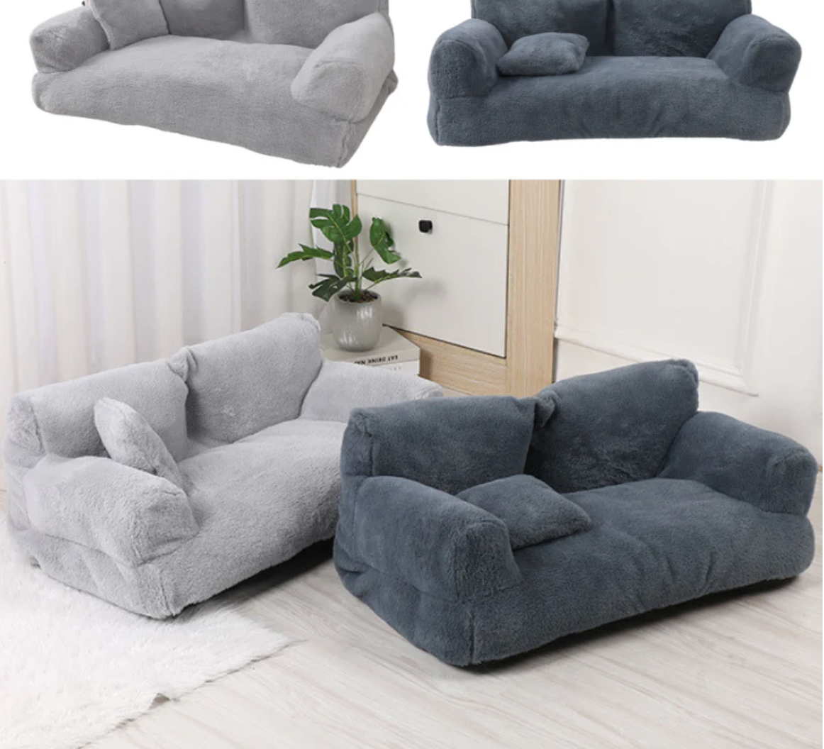 Plush Pet Dog Bed for Comfortable Sleep - Cofik