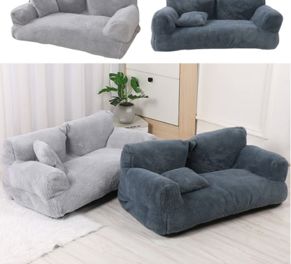 Plush Pet Dog Bed for Comfortable Sleep - Cofik
