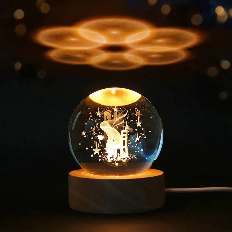Colorful LED Star Projector Night Lamp