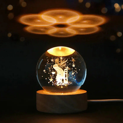 Colorful LED Star Projector Night Lamp