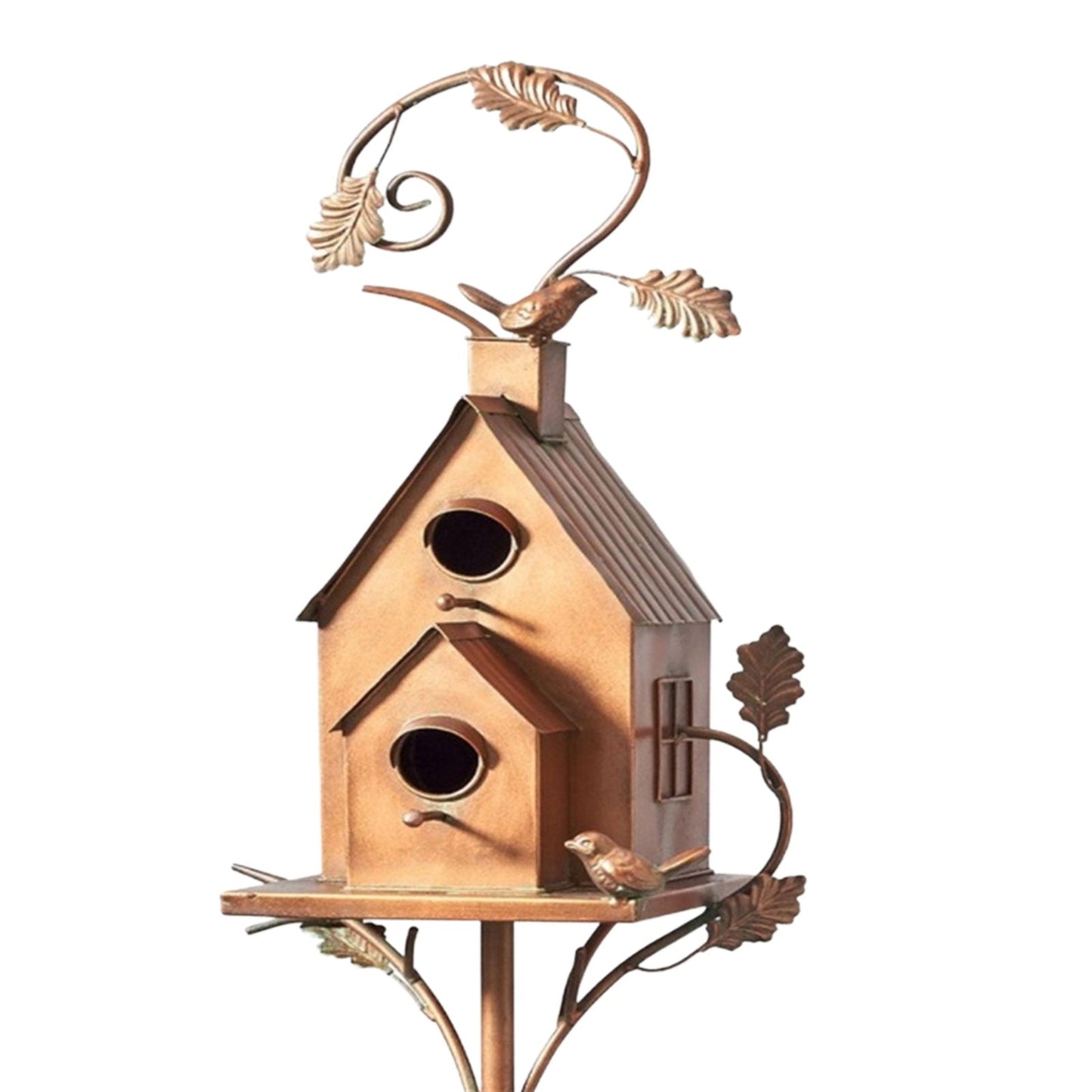 Colorful Metal Bird Garden Decoration Stake