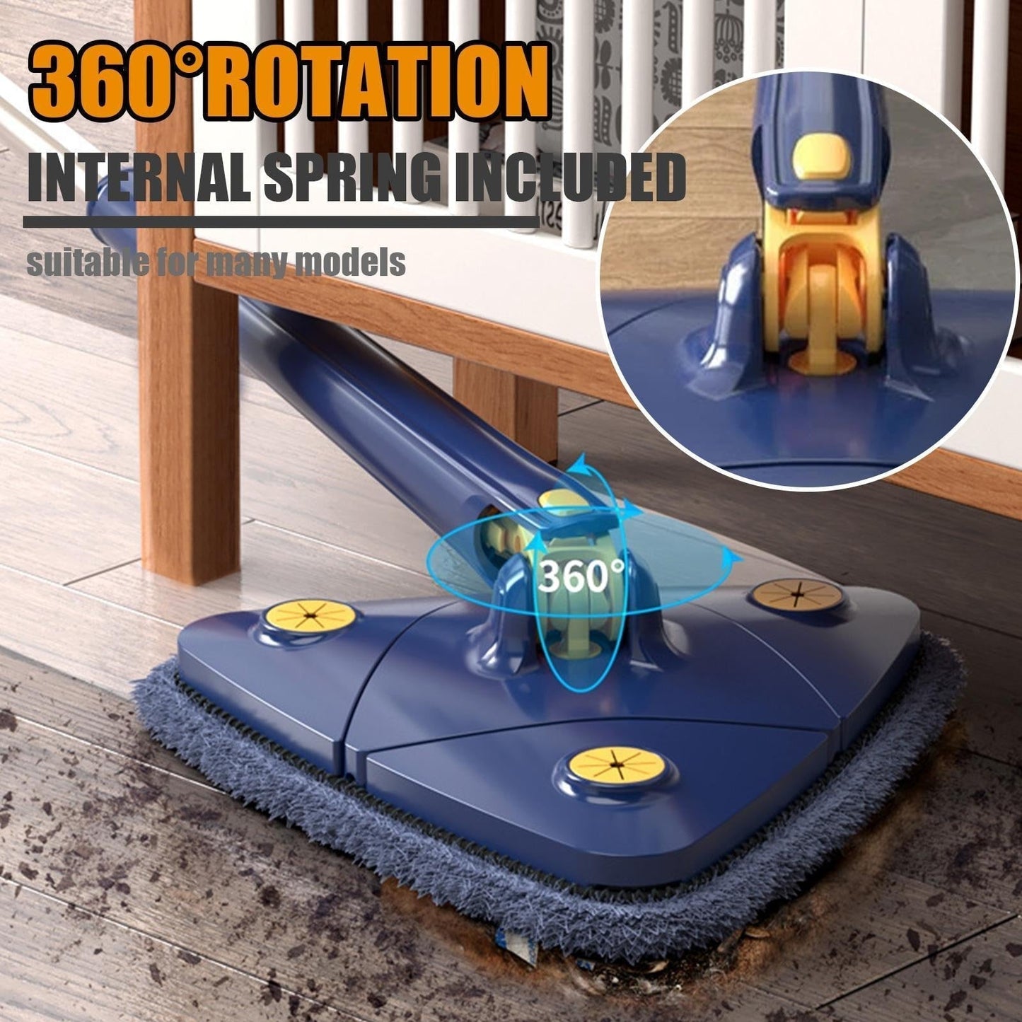 Ultra Absorbent 360 Degree Mop Head