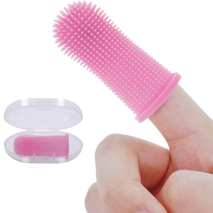 Easy Pet Dental Care Silicone Finger Brush