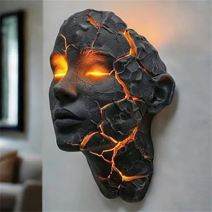 Unique Magma Crack Table Lamp