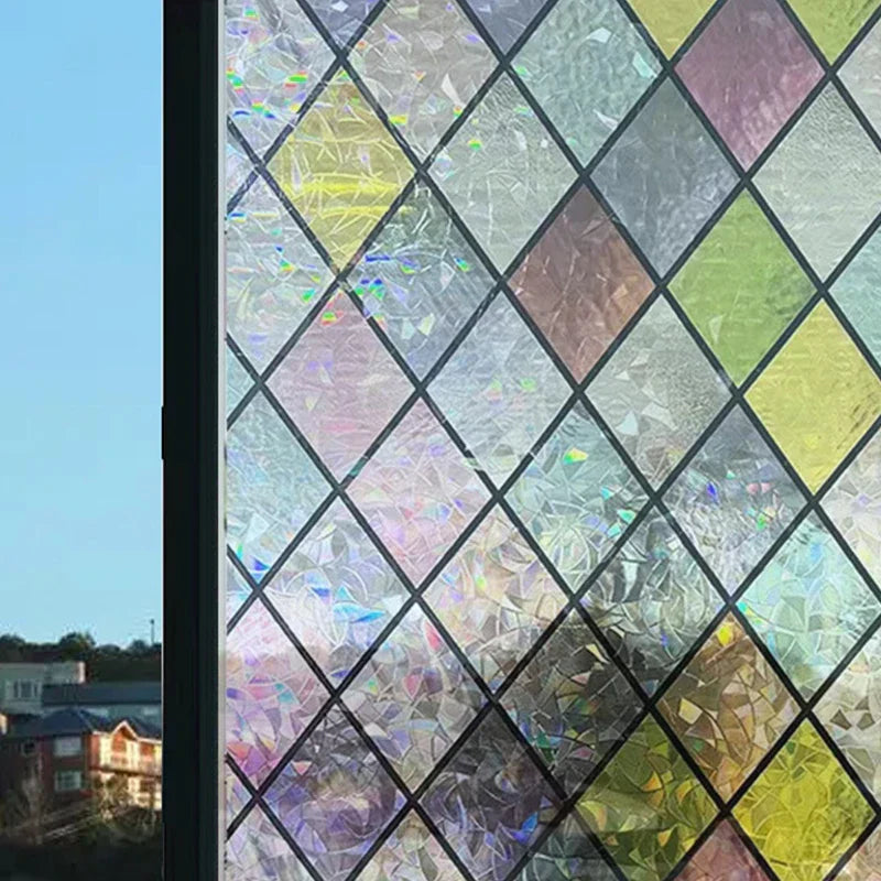 Colorful Decorative Window Cling Film