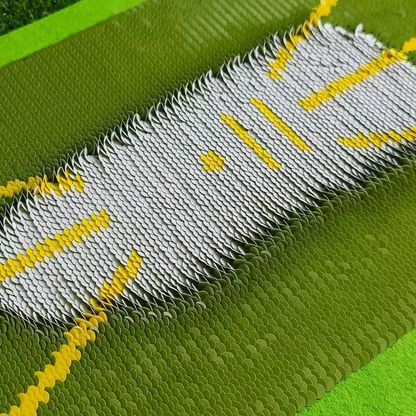 Golf Practice Mat for Improved Swing and Ball Strike