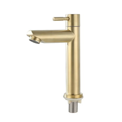 Premium Brushed Stainless Steel Bathroom Faucet